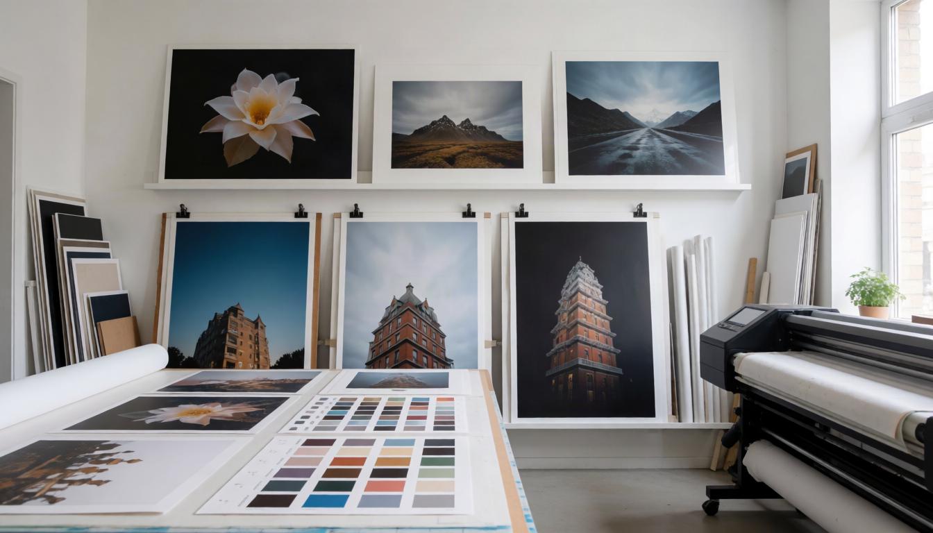 Prints prepared with clear review
